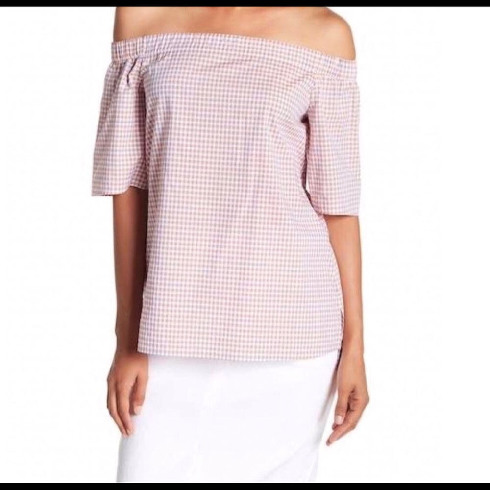 LAFAYETTE 148 off the shoulder top.
